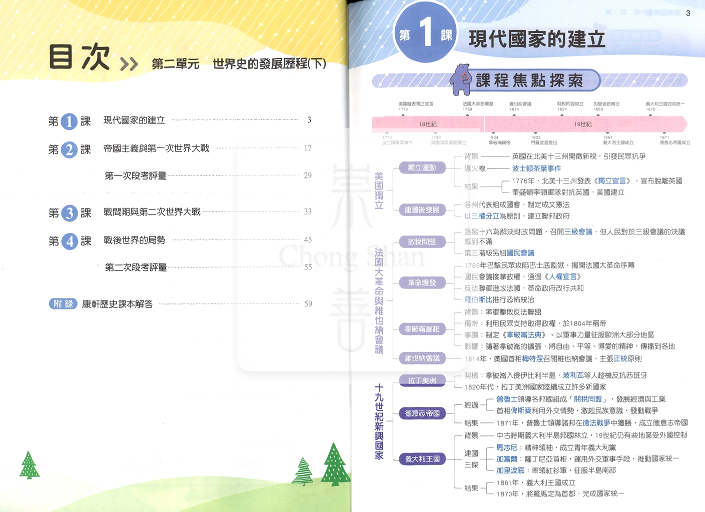 【國中114下】康軒國中命題焦點講義 歷史(6)-國三ˊ下